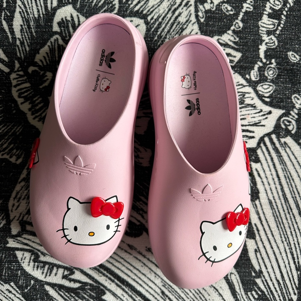 Hello Kitty Adidas Clogs